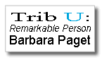 Trib U: Remarkable Person Barbara Paget